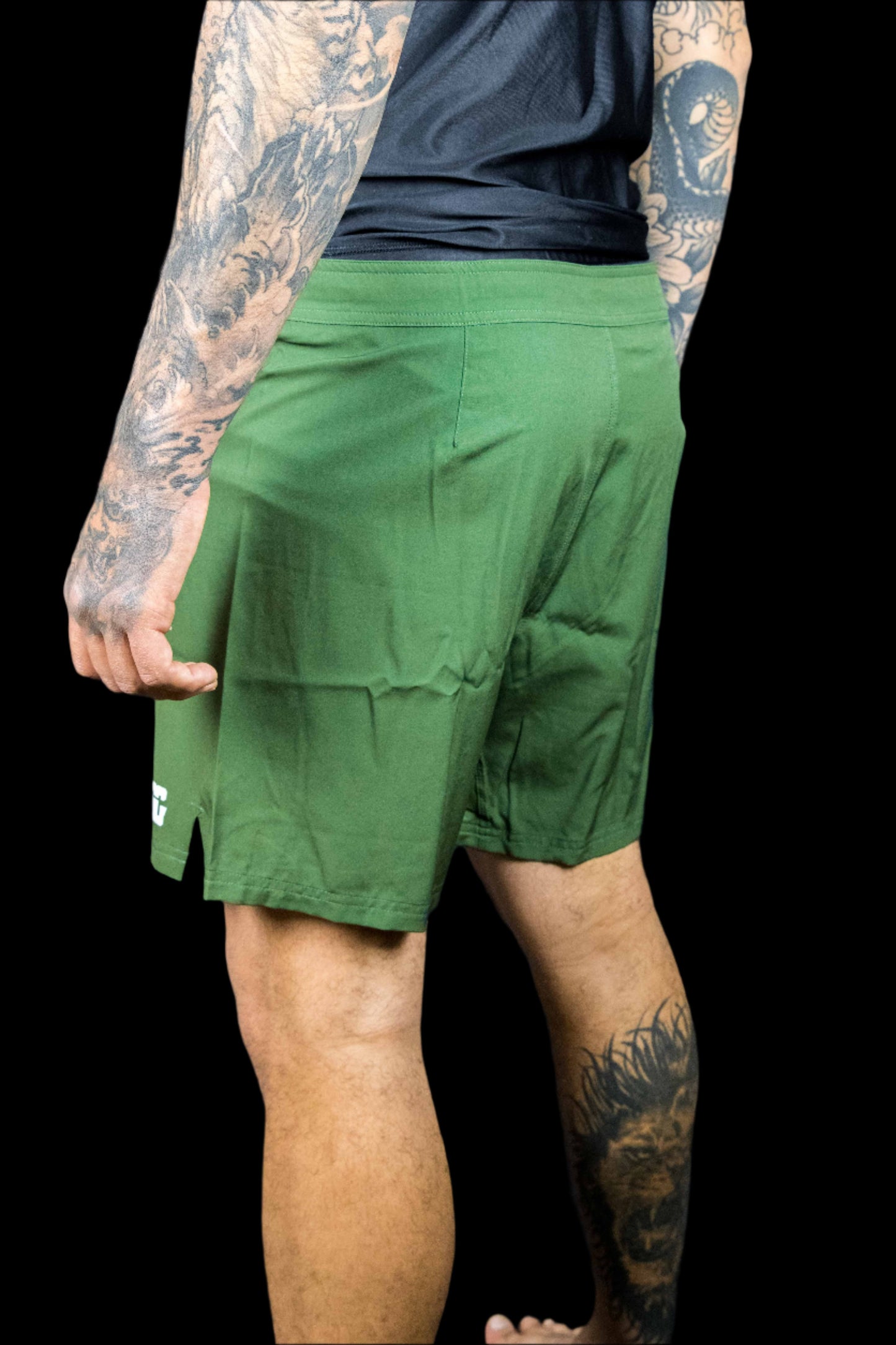 Green Machine No-Gi BJJ Grappling Shorts