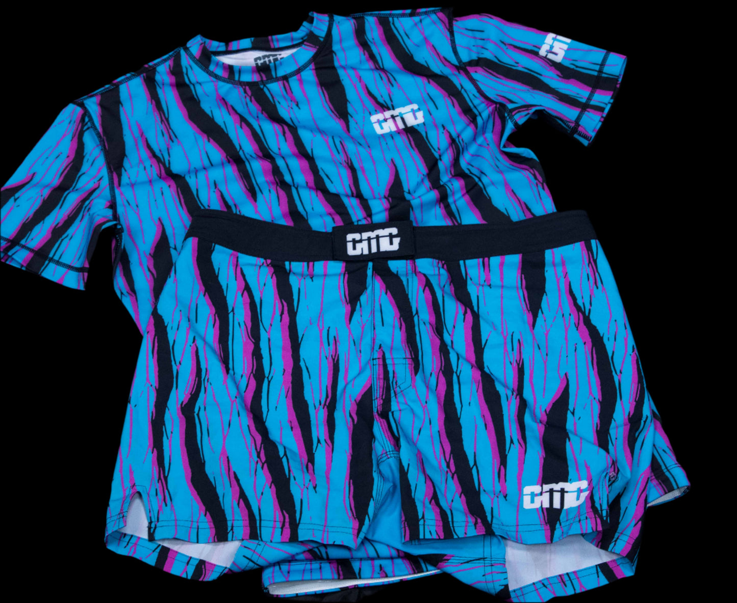 Poseidon No-Gi BJJ Grappling Shorts - 100 Series Print