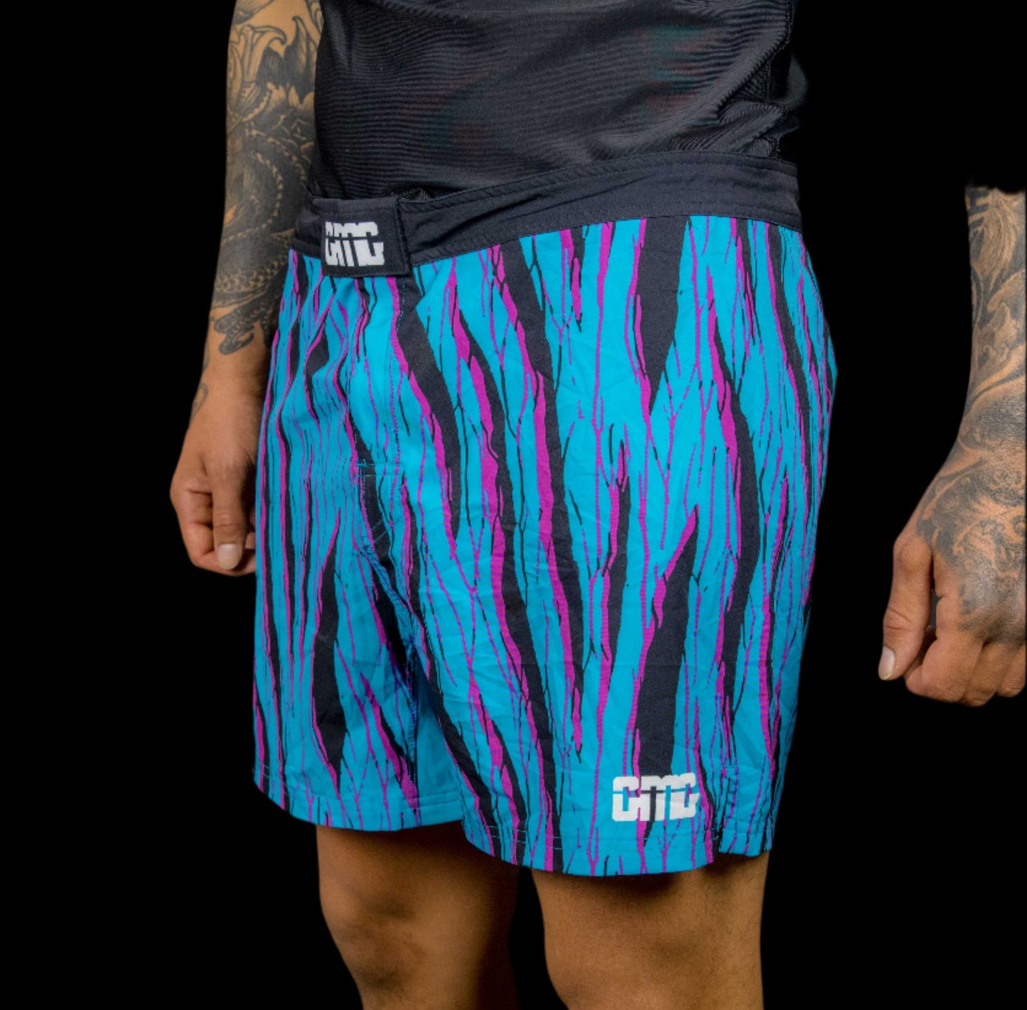 Poseidon No-Gi BJJ Grappling Shorts - 100 Series Print