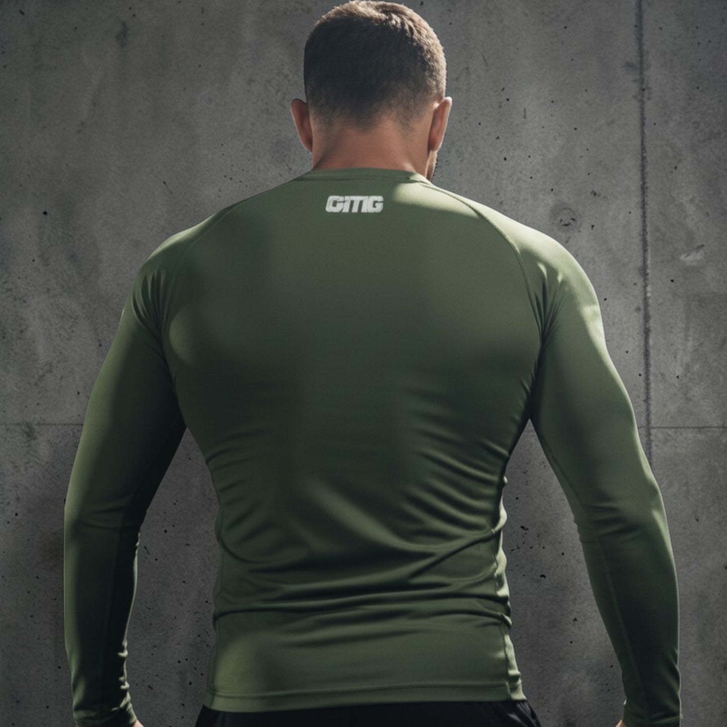 Green Machine No-Gi BJJ Long Sleeve Rash Guard