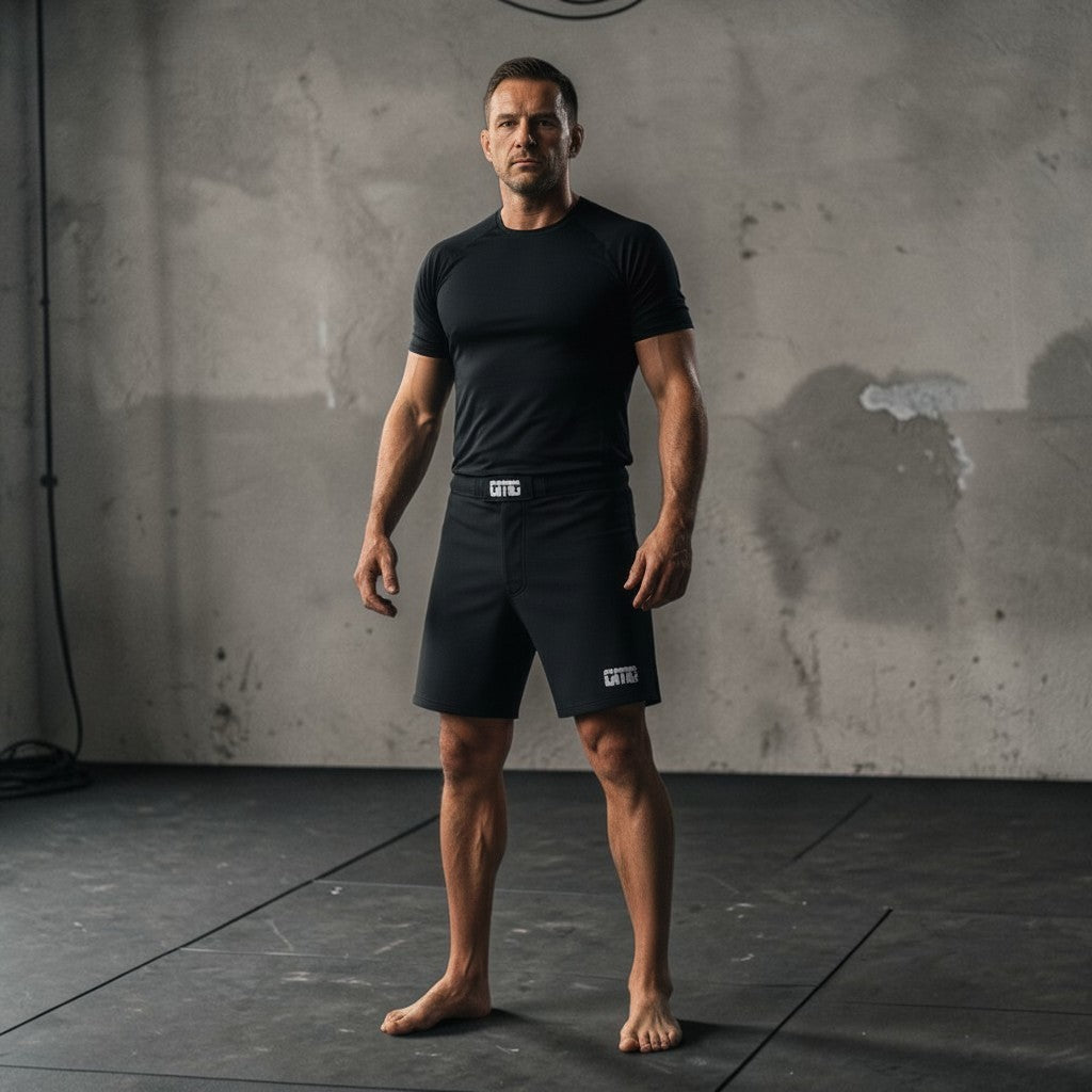 Back to Black No-Gi BJJ Grappling Shorts