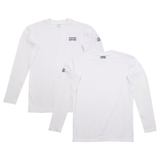 White Out No-Gi BJJ Long Sleeve Rash Guard