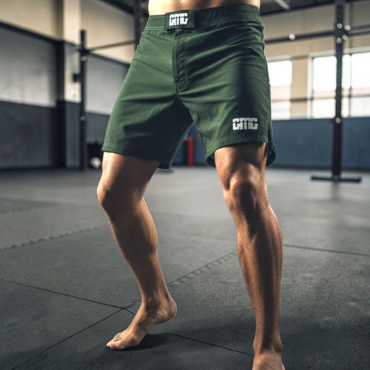 Green Machine No-Gi BJJ Grappling Shorts