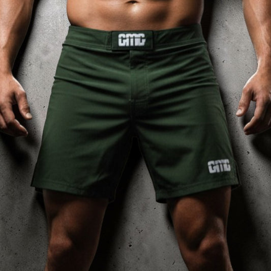 Green Machine No-Gi BJJ Grappling Shorts