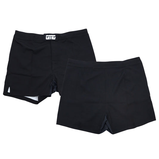 Back to Black No-Gi BJJ Grappling Shorts