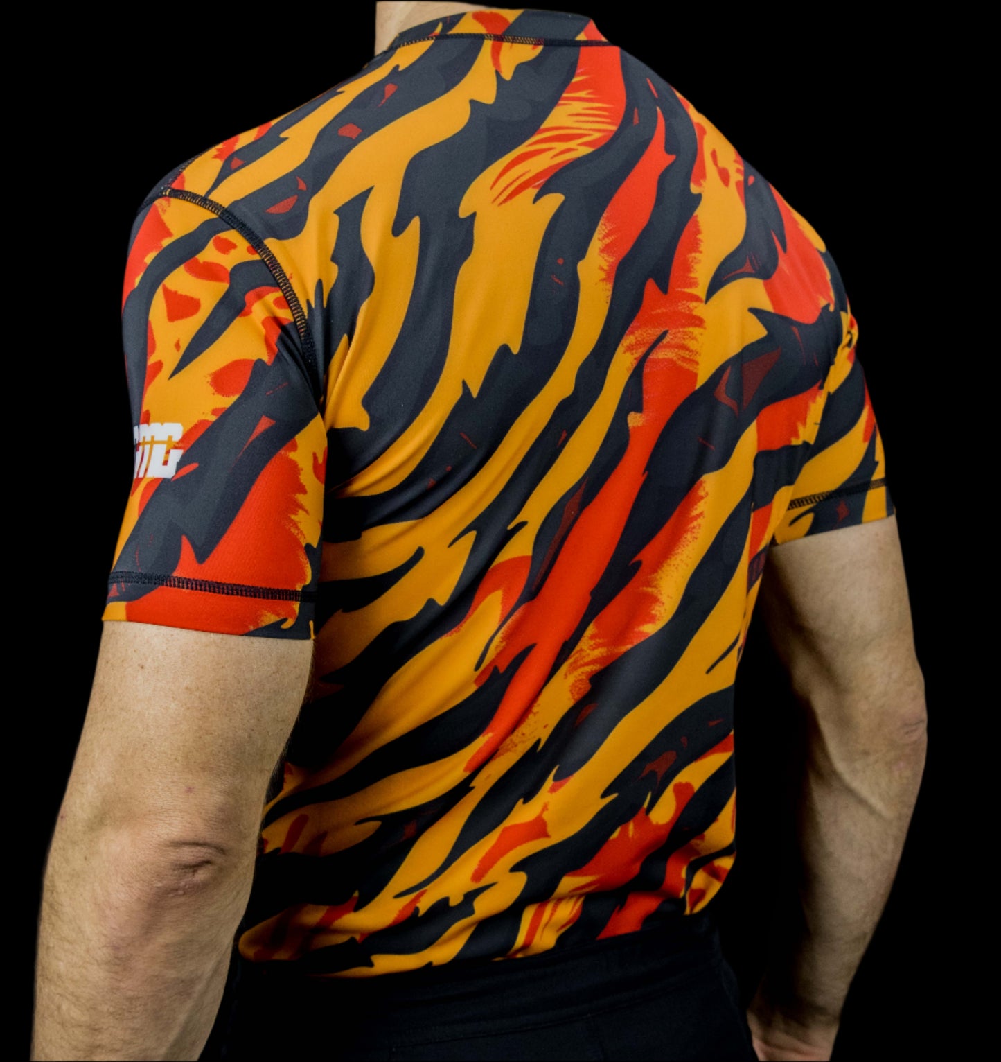 Imperial Tiger No-Gi BJJ Short Sleeve Rash Guard - 100 Series Print