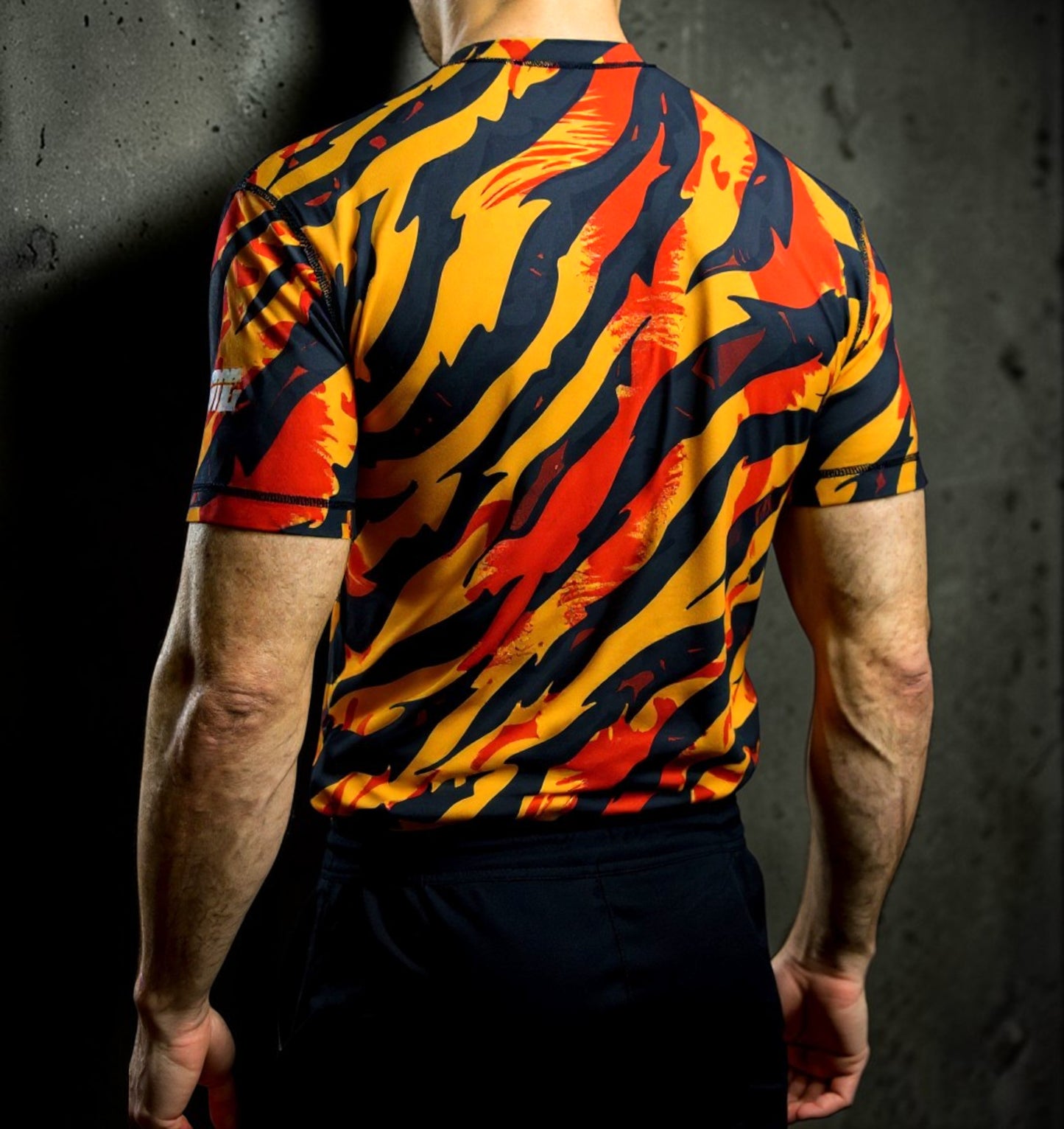 Imperial Tiger No-Gi BJJ Short Sleeve Rash Guard - 100 Series Print