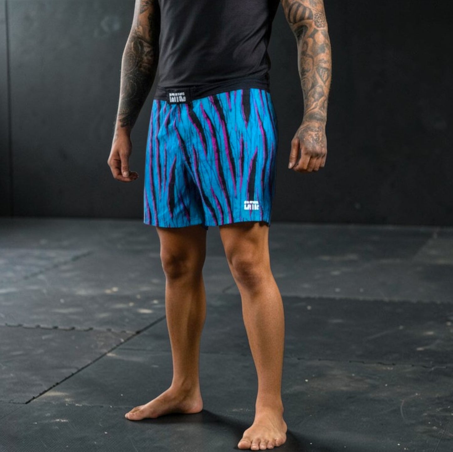 Poseidon No-Gi BJJ Grappling Shorts - 100 Series Print