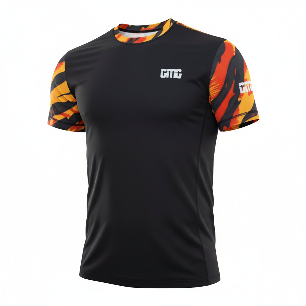 Imperial Tiger No-Gi BJJ Short Sleeve Rash Guard - 100 Series Print