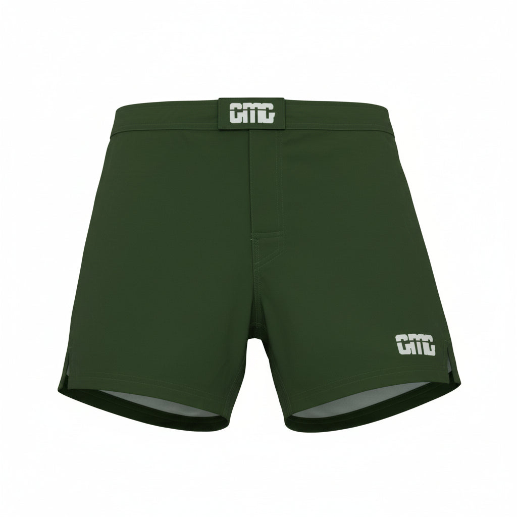 Green Machine No-Gi BJJ Grappling Shorts