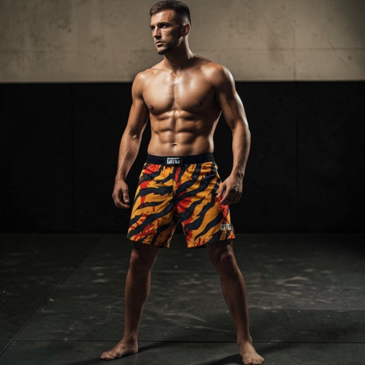 Imperial Tiger No-Gi BJJ Grappling Shorts - 100 Series Print